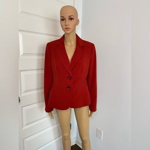 Kasper Womens Blazer - Burnt Orange - Size 8 - Used - Gpod Condition